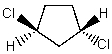 <strong>Select the systematic name for </strong> A) cis-1,3-Dichlorocyclopentane B) trans-1,4-Dichlorocyclopentane C) cis-1,2-Dichlorocyclopentane D) trans-1,3-Dichlorocyclopentane E) 1,1-Dichlorocyclopentane
