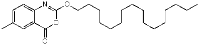 What is the index of hydrogen deficiency (or degree of unsaturation)for the drug Cetilistat?