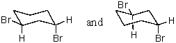 <strong>The two compounds shown below are: are:</strong> A) identical. B) enantiomers. C) diastereomers. D) conformational isomers. E) meso forms.