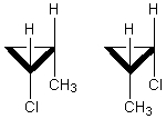 <strong>The molecules below are: </strong> A) constitutional isomers. B) enantiomers. C) diastereomers. D) identical. E) None of these