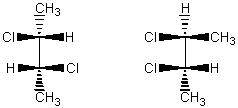 <strong>The molecules below are: </strong> A) enantiomers. B) diastereomers. C) constitutional isomers. D) two different conformations of the same molecule. E) not isomeric.