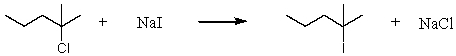 <strong>Consider the reaction of 2-chloro-2-methylpentane with sodium iodide. Assuming no other changes,how would it affect the rate if one simultaneously doubled the concentration of 2-chloro-2-methylpentane and sodium iodide?</strong> A) No effect B) It would double the rate. C) It would triple the rate. D) It would quadruple the rate. E) It would increase the rate five times.