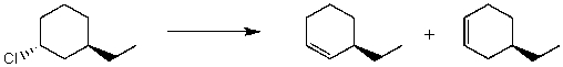 <strong>By analyzing the starting material and the product,the following reaction is possibly an example of what type of mechanism(s)? </strong> A) S<sub>N</sub>1 B) S<sub>N</sub>2 C) E1 D) E2 E) More than one of the above