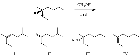 What would be the major product(s)of the following reaction?