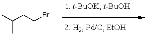 Predict the product(s)for the following reaction sequence.  