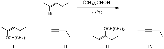 What would be the major product(s)of the following reaction?  