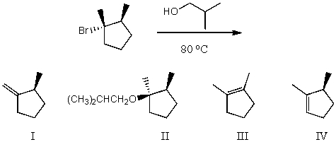 What would be the major product(s)of the following reaction?