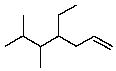 <strong>Select the structure of 4-ethyl-2,3-dimethyl-2-heptene.</strong> A) B) C) D) E)