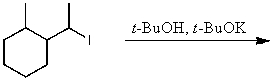 <strong>What is the major product for the following reaction? </strong> A) B) C) D) E) None of the above