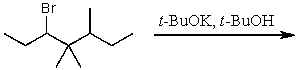 <strong>What is the major product for the following reaction? </strong> A) B) C) D) E)
