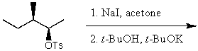 <strong>What is the major product for the following reaction? </strong> A) B) C) D) E)