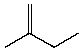 <strong>Which compound listed below would you expect to be the major product when 2-bromo-2-methylbutane is refluxed with KOH/ethanol?</strong> A) B) C) D) E)