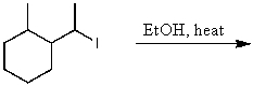 <strong>What is the major product for the following reaction? </strong> A) B) C) D) E) None of the above