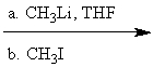 <strong>Which reaction conditions would not yield 2-butyne from 1-propyne?</strong> A) B) C) D) E) More than one of these