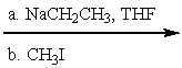 <strong>Which reaction conditions would not yield 2-butyne from 1-propyne?</strong> A) B) C) D) E) More than one of these