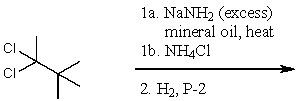 <strong>What is the major product for the following reaction sequence? </strong> A) B) C) D) E) None of the above
