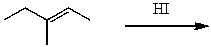 What is the major product for the following reaction?  