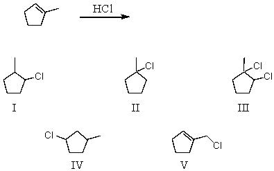 What would be the major product of the following reaction?  