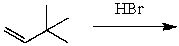What is the major product for the following reaction?  