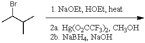 What is the major product of the following reaction sequence?  