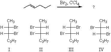 What would be the major product of the following reaction?  