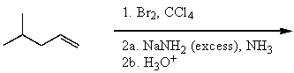 What is the major product of the following reaction sequence?  