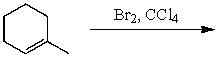 What is the major product for the following reaction?  