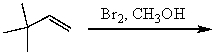 What is the major product for the following reaction?  