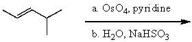 What is the major product for the following reaction?  