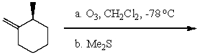 What is the major product for the following reaction?  