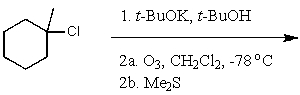 What is the major product of the following reaction sequence?