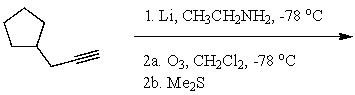 What is the major product of the following reaction sequence?