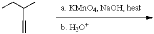 What is the major product for the following reaction?  