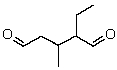 Deduce the structure of an unknown compound A,C<sub>8</sub>H<sub>14</sub>,from the following data.Briefly,but clearly explain your rationale.A decolorizes Br<sub>2</sub>/CCl<sub>4</sub>,and upon reaction with excess H<sub>2</sub>/Ni,affords 1-ethyl-2-methylcyclopentane.When A is subjected to ozonolysis,the following product is obtained.