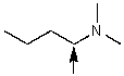Which one of the following best represents the predicted approximate chemical shift and coupling for the hydrogen(s)indicated with the arrow?  