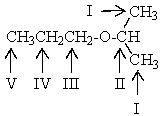 Which proton(s)of the compound below would appear as a doublet in the <sup>1</sup>H NMR spectrum?  