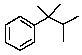 Predict the splitting pattern you would observe for the proton at C3 of 2,3-dimethyl-2-phenylbutane.  