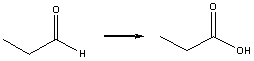 <strong>The following transformation would be considered a(n)?  </strong> A) reduction B) oxidation C) addition D) elimination E) rearrangement <div style=padding-top: 35px> 