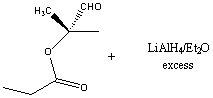 <strong>Which reaction leads to an optically active product?</strong> A)   B)   C)   D)   E)   <div style=padding-top: 35px> 