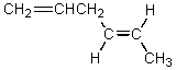 <strong>Which alkene would you expect to be most stable?</strong> A) CH<sub>2</sub>=CHCH<sub>2</sub>CH<sub>2</sub>CH=CH<sub>2</sub> B) C) D) E)