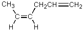<strong>Which alkene would you expect to be most stable?</strong> A) CH<sub>2</sub>=CHCH<sub>2</sub>CH<sub>2</sub>CH=CH<sub>2</sub> B) C) D) E)