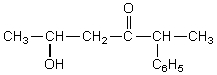 <strong>What is the IUPAC name for ?</strong> A) 4-Oxo-5-phenyl-2-hexanol B) 5-Hydroxy-2-phenyl-3-hexanone C) 2-Hydroxy-5-phenyl-4-hexanone D) 2-Hydroxypropyl-1-phenylethyl ketone E) 5-Hydroxy-3-keto-2-phenylhexane