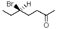 <strong>Which is the IUPAC name for the structure shown below? </strong> A) (R)-5-Bromo-2-heptanal B) (S)-5-Bromo-2-heptanal C) (R)-5-Bromo-2-heptanone D) (S)-5-Bromo-2-heptanone E) (R)-3-Bromopentyl methyl ketone