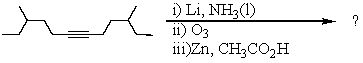 <strong>Select the structure of the major product in the following reaction. </strong> A) 3-Methylhexanal B) 4-Methyl-1-hexanol C) 4-Methylhexanal D) 4,10-Dimethyldodecane-6,7-dione E) 4,10-Dimethyldodecane-6,7-diol