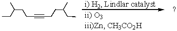 <strong>Select the structure of the major product in the following reaction. </strong> A) I B) II C) III D) IV E) V
