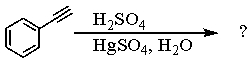 <strong>Select the structure of the major product in the following reaction. </strong> A) I B) II C) III D) IV E) V