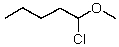 <strong>What new compound will eventually be formed when HCl is added to a solution of pentanal in methanol?</strong> A) B) C) D) E)