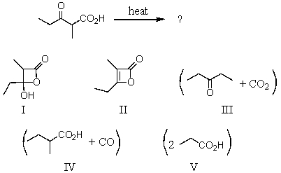 Identify the product(s)of the following reaction.  
