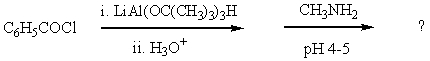 What would be the final organic product of the following reaction?