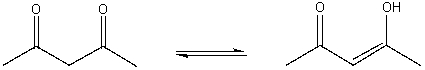 Explain why the following tautomer equilibrium lies far to the right.  <div style=padding-top: 35px> 